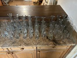 Vintage Karaffen (Mini Vasen) Set von 40 Stk
