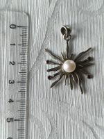 Silber Anhänger mit Perle