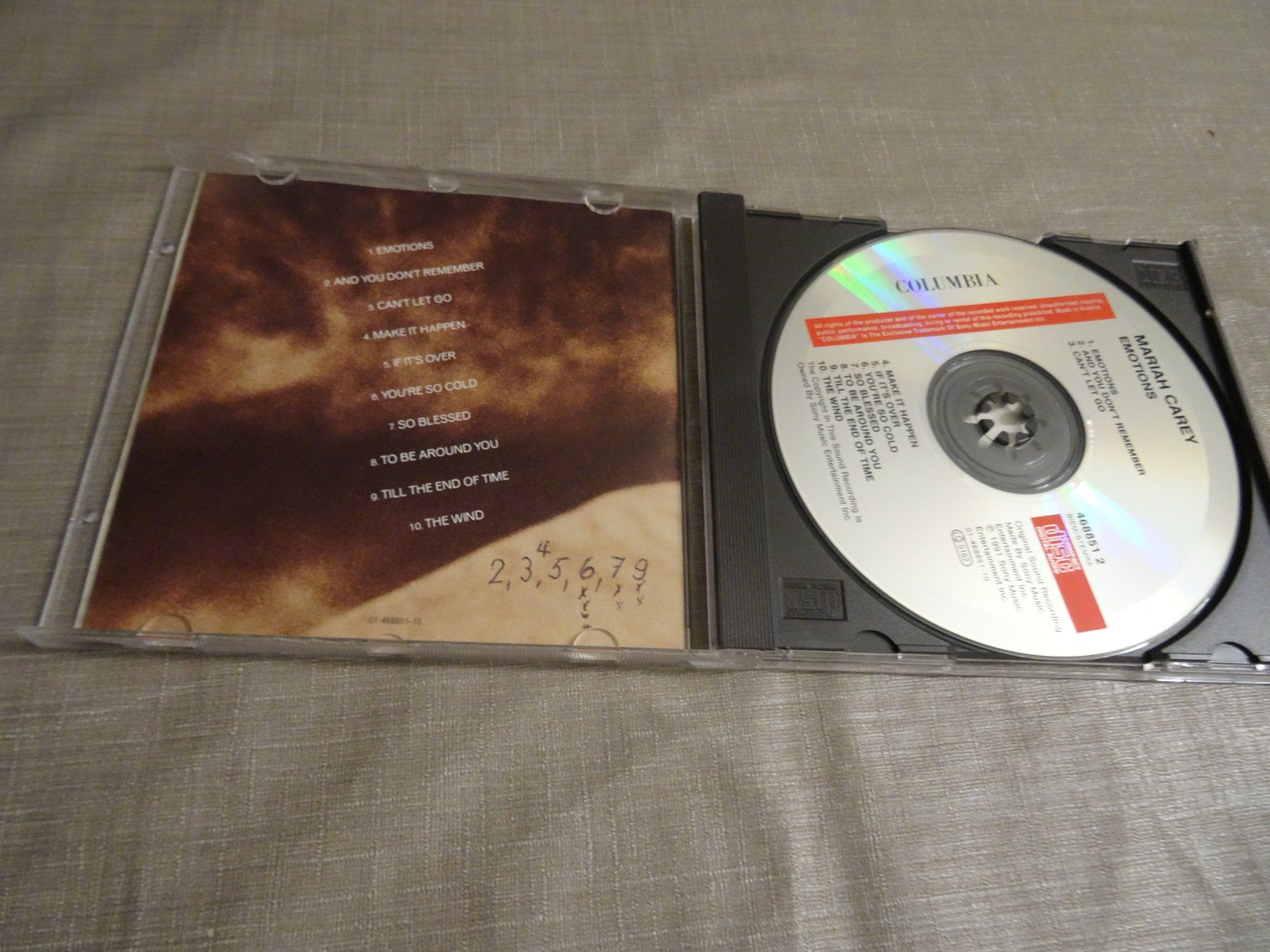 CD: Mariah Carey - Emotions CD – Usato da Olten venduto da Disc-Ausverkauf 1