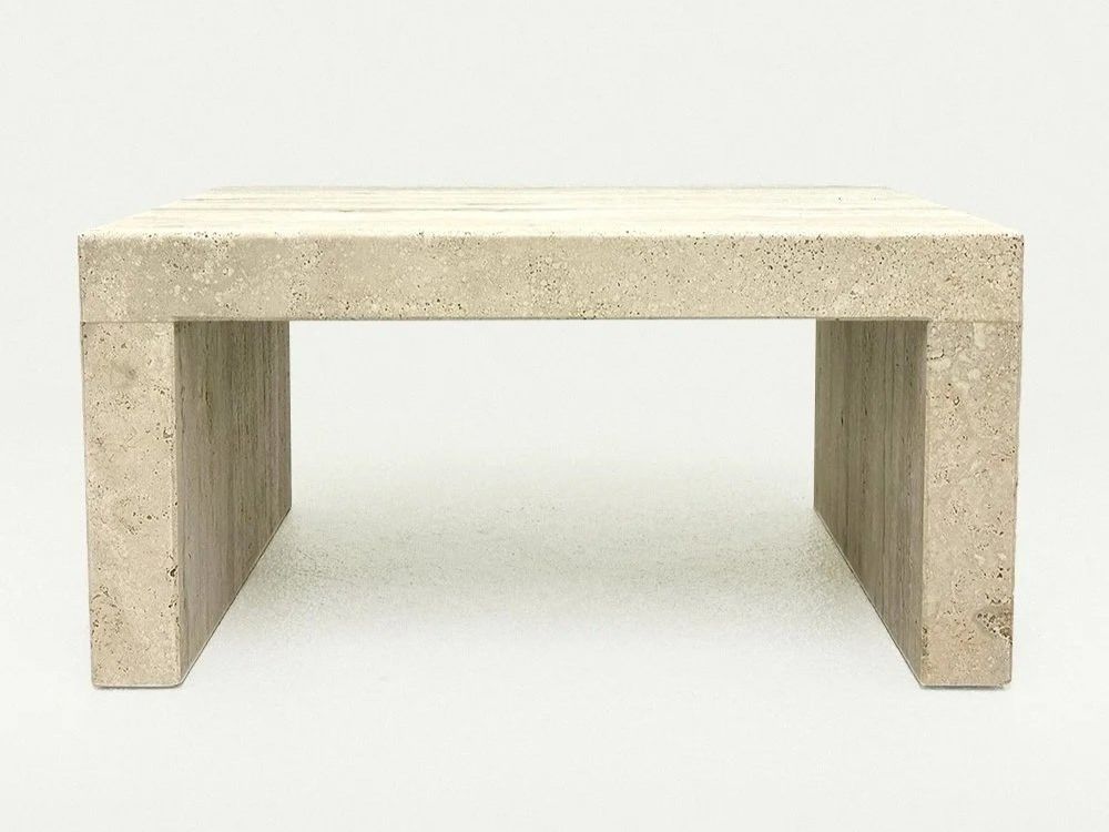 Tables: Travertin Beistelltisch – D'occasion à Dagmersellen par vvinteriorhome