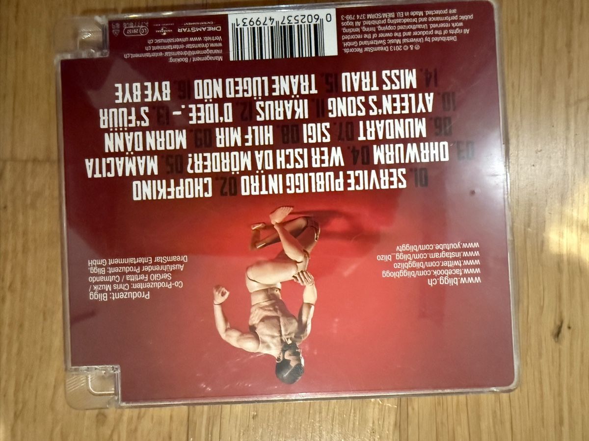 CD: Bligg Service Publigg – Usato da Rotkreuz venduto da SpitfireSG 2