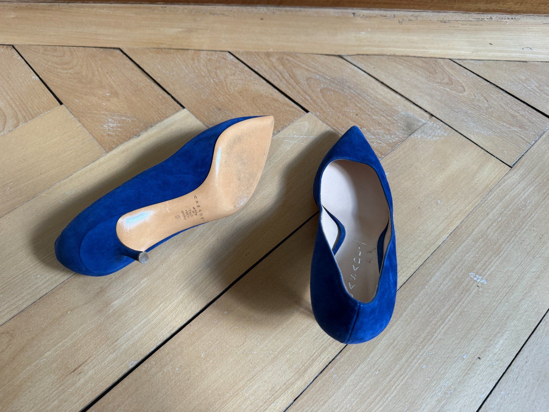 Casadei Damenschuhe: CASADEI - Leder Pumps blau 38 – Gebraucht aus Zürich von Diazaio 3