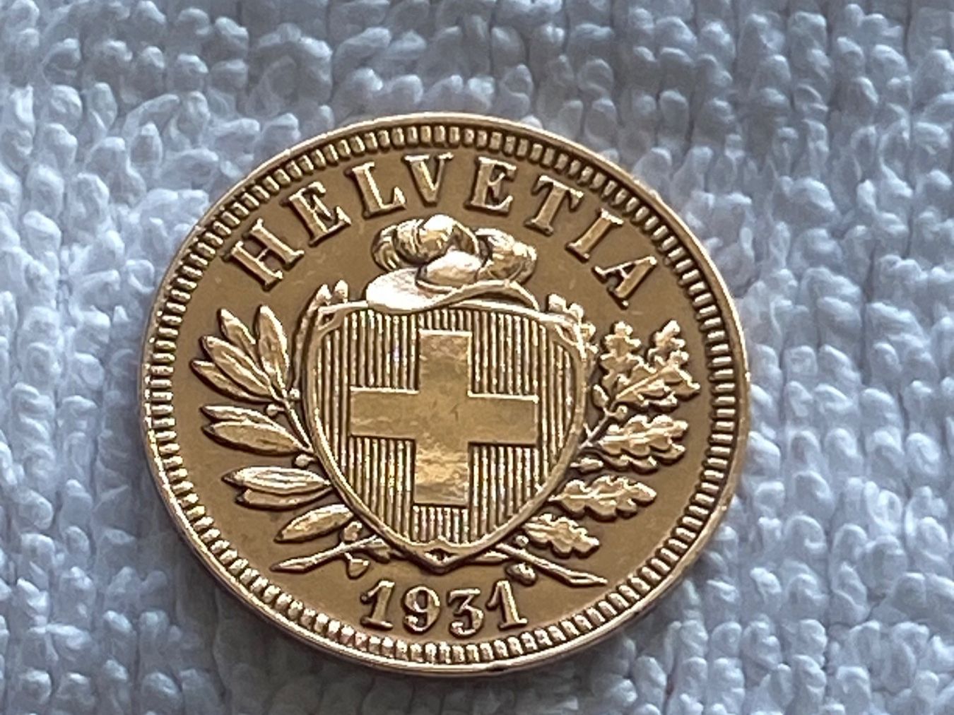 Tutti le monete: 2 centimes/rappen 1931 – Usato da Nyon venduto da Ilmi09