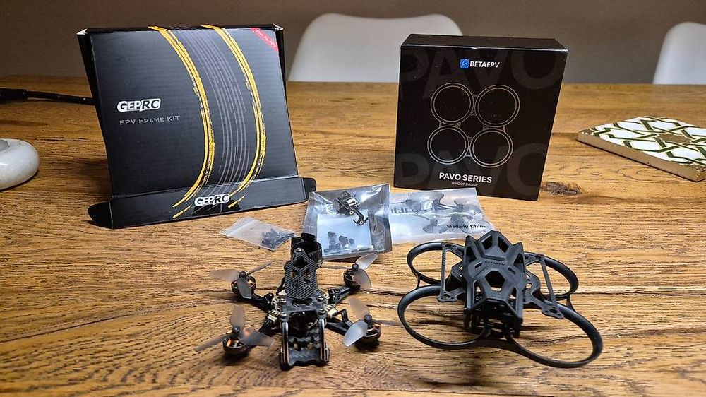 FpV T-Cube 18/Pavo femto mit Lava 450mah (Gebraucht) in Landquart für ...
