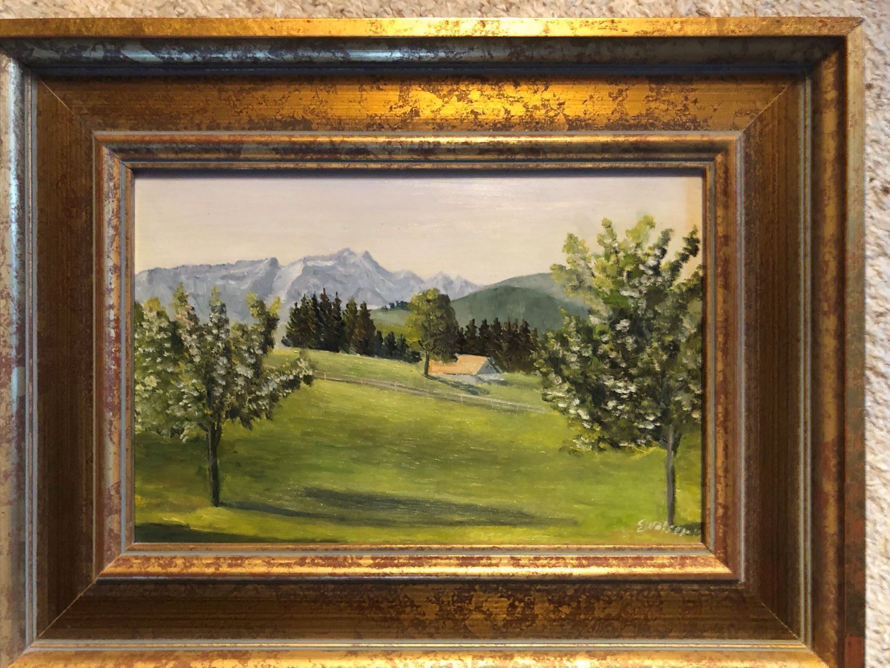 Dipinti: Original Ölgemälde von E. Walser – Usato da Abtwil SG venduto da ale2002 4