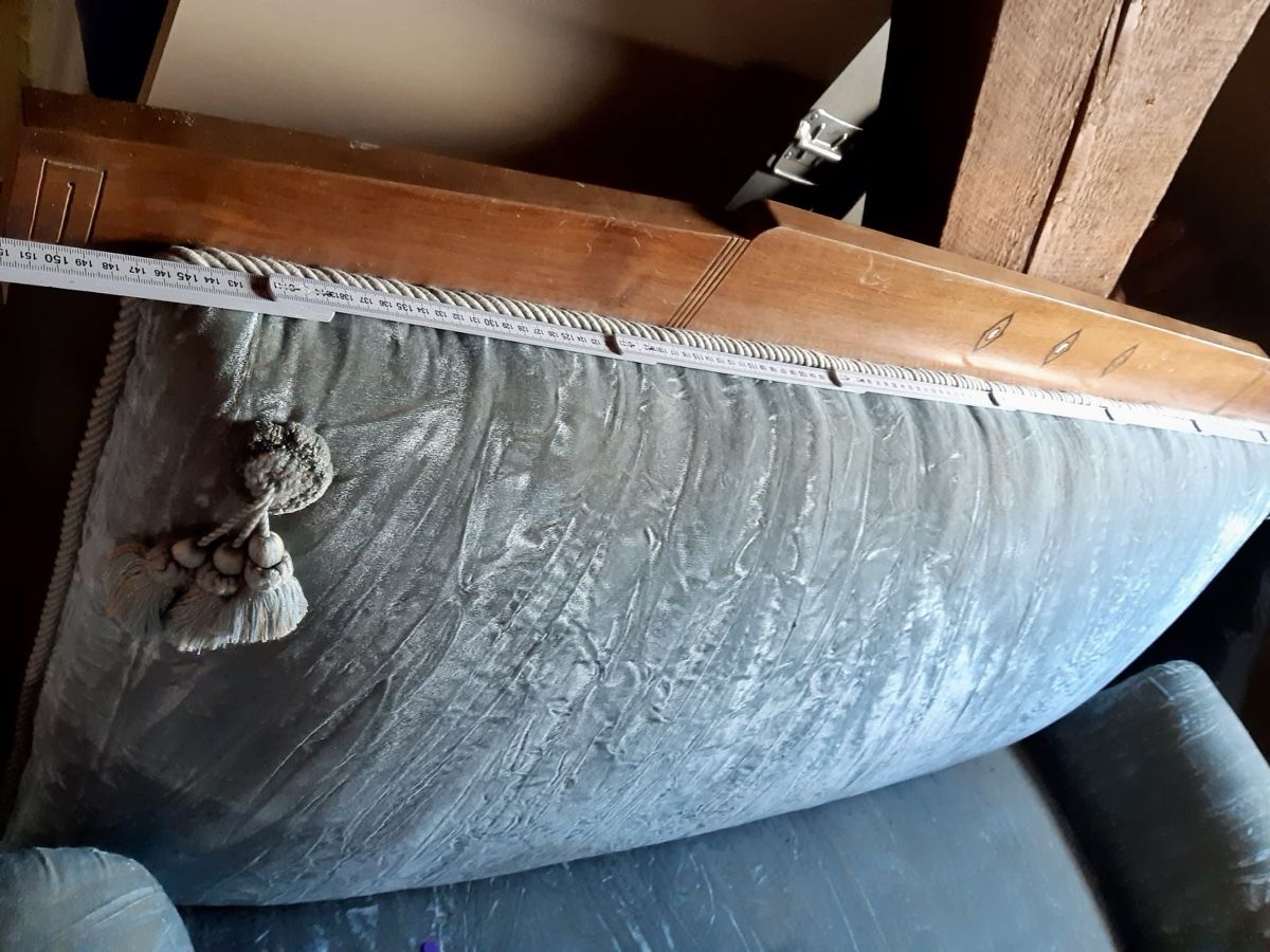 Divani: Antikes Sofa / Kanapee, hellblau, Holz, Top Zustand – Usato da Eglisau venduto da Prischi.Prischi 3
