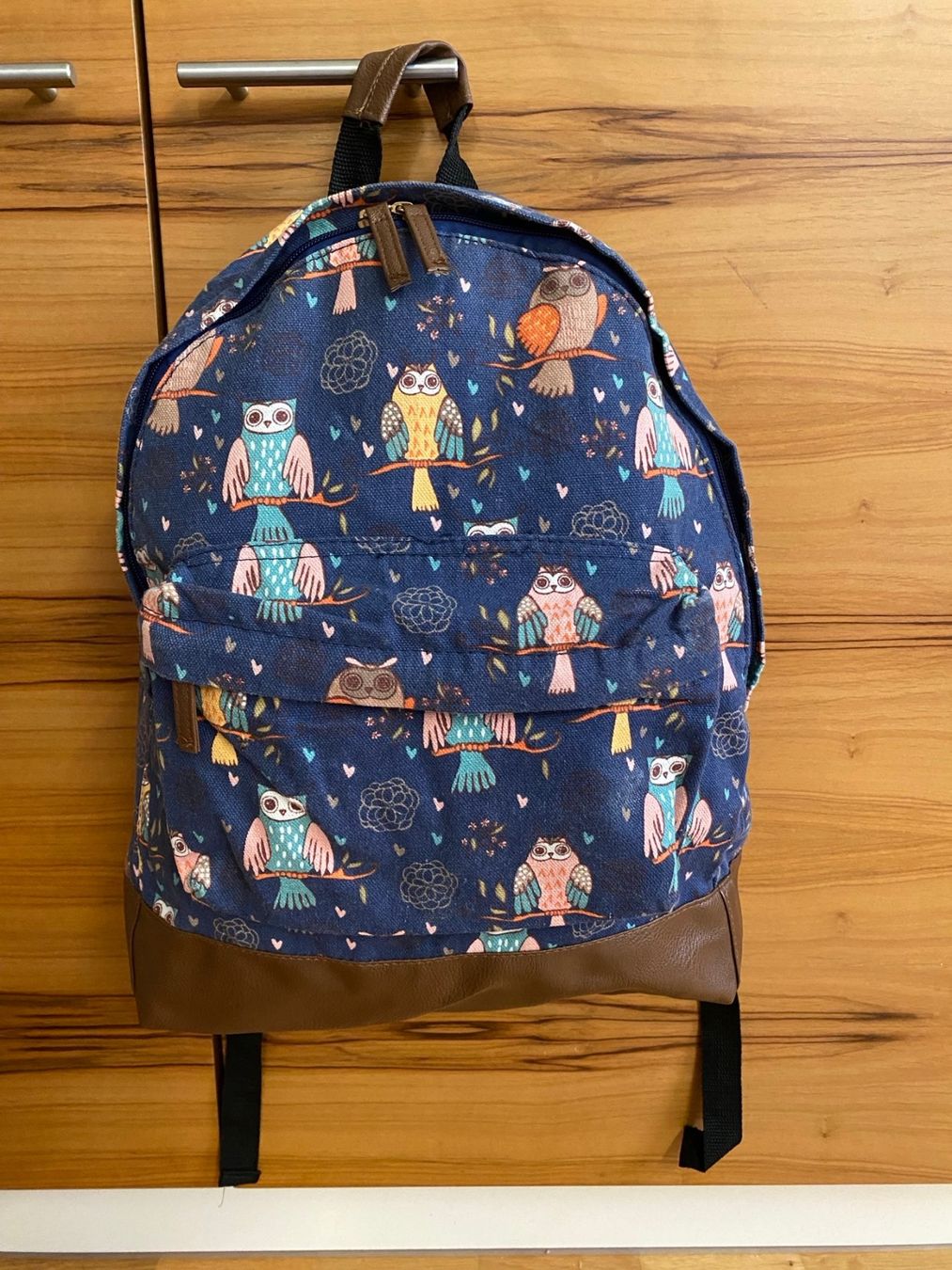 Zaini: Rucksack Eule Grösse ca. 42 x 32x 18cm – Usato da Kastanienbaum venduto da Muenchnerkindl1