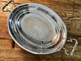 ✨ RARE – ANCIEN PLAT À ANSES ART NOUVEAU (VERS 1900)–FRANCE
