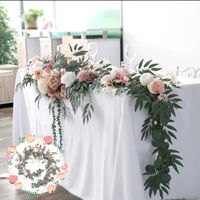 Blumengirlande Hochzeit – 270 × 50 cm