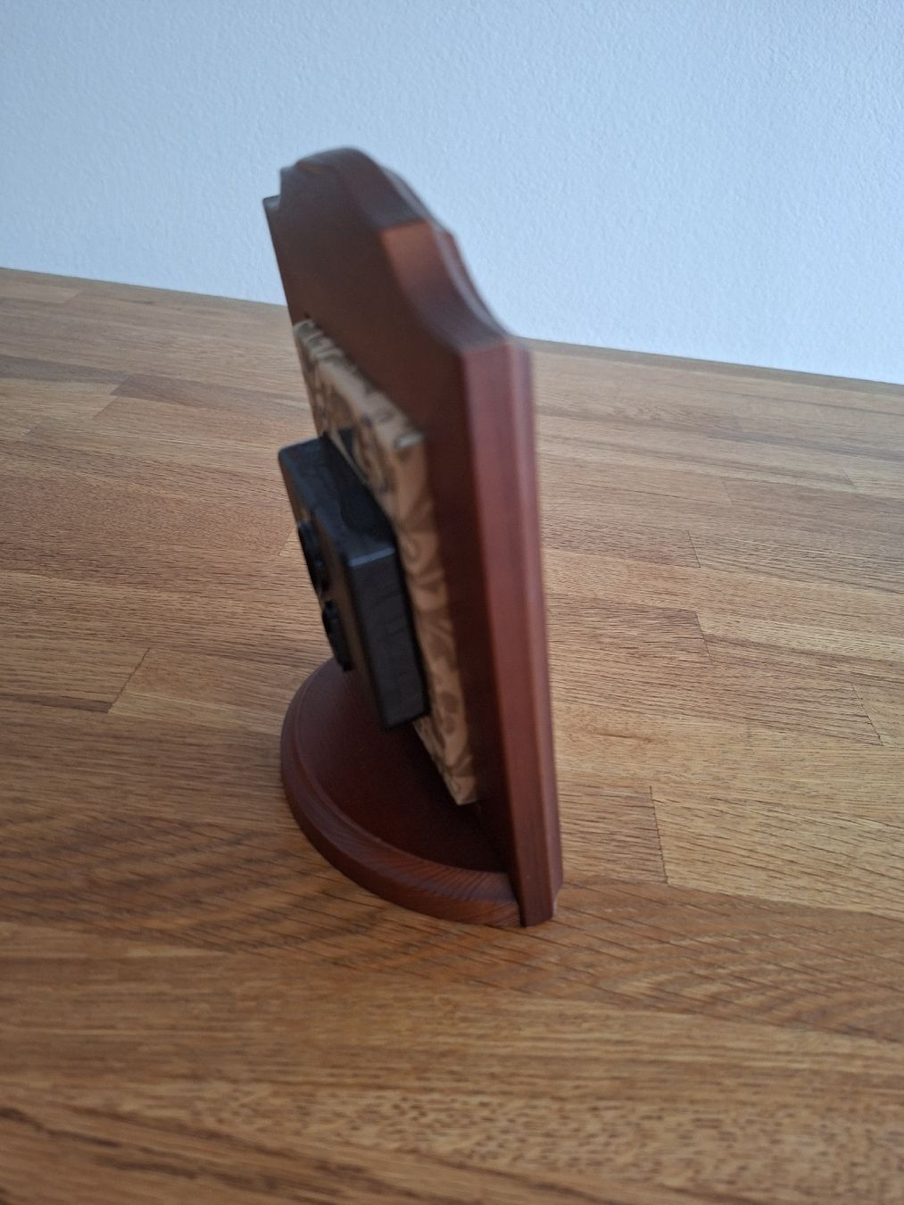Sveglie: Wecker Holz mit Silberdeco Vitopardo Florence – Usato da Bern venduto da Olgas_Welt 1