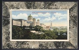 Bern, Bundesgebäude mit Münster, Passe