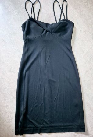 MADELEINE KLEID DRESS S 36 SCHWARZ,  TOP ZU JACKE BLAZER