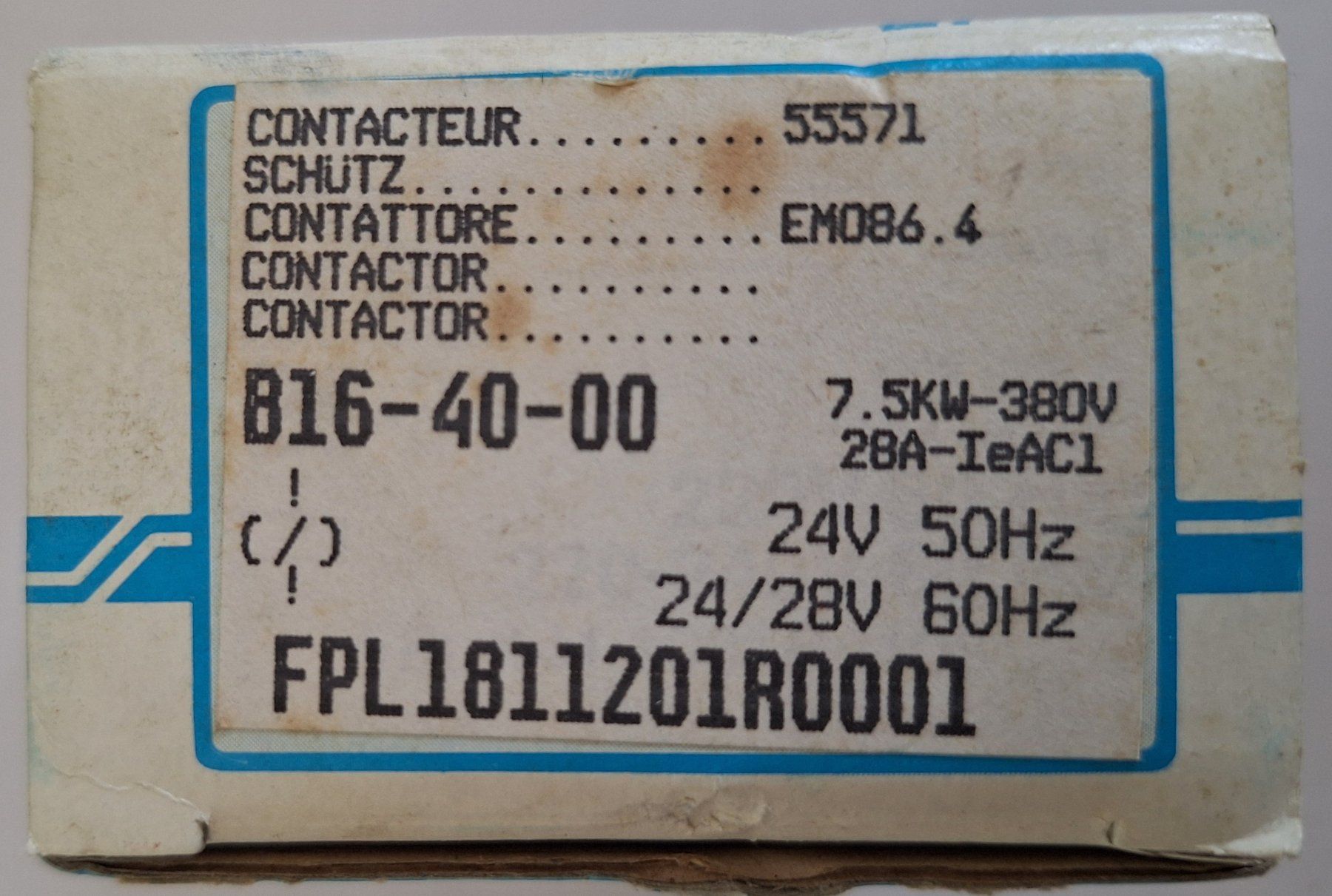 ABB Schalter: Schütz (ABB) BBC B16-40-00 – Gebraucht aus Sevelen von rwi_k7mr 3