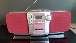JVC RC-BZ5RD CD Radio Kassettenrecorder gebraucht
