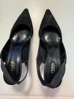 Schwarze Wildleder Pumps von Festa Gr. 40 - Top Zustand!