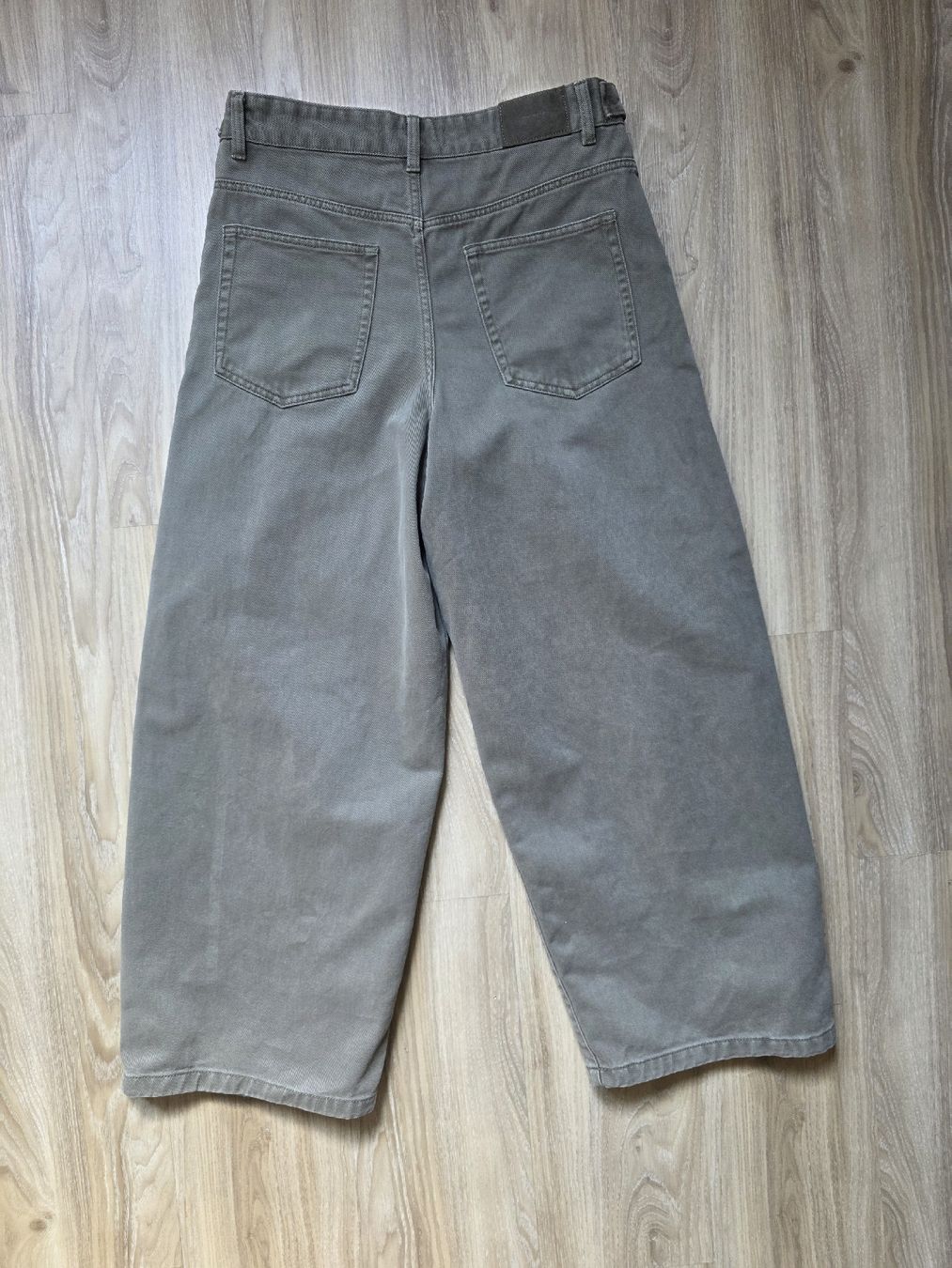 Pull&Bear Jeans: Pull&Bear Wide Leg Jeans Gr. 38 – Khaki – Neu (gemäss Beschreibung) aus Interlaken von NataliiaS 1