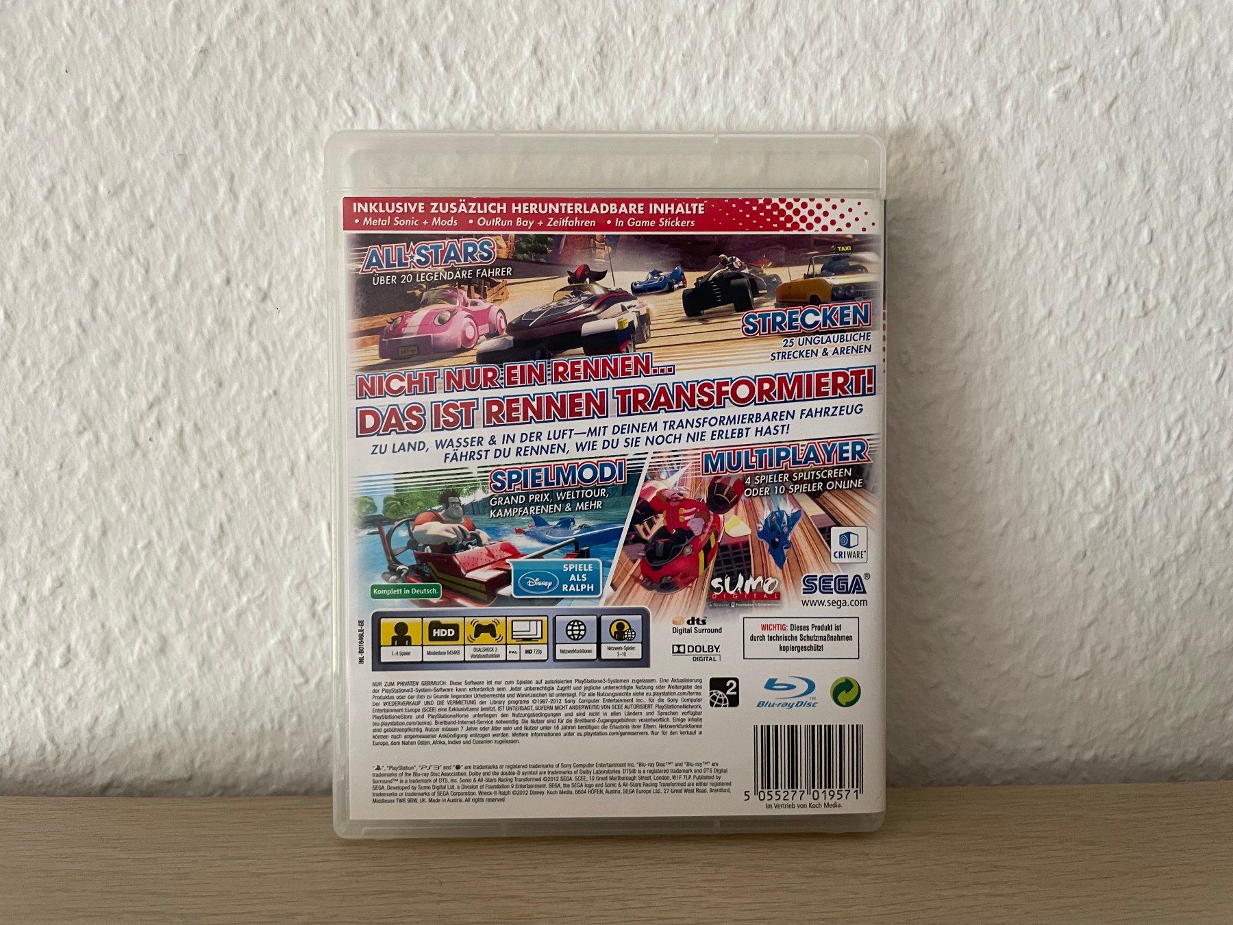 Jeux: Sonic & All-Stars Racing Transformed / PS3 – D'occasion à Allschwil par SliceSlice 2