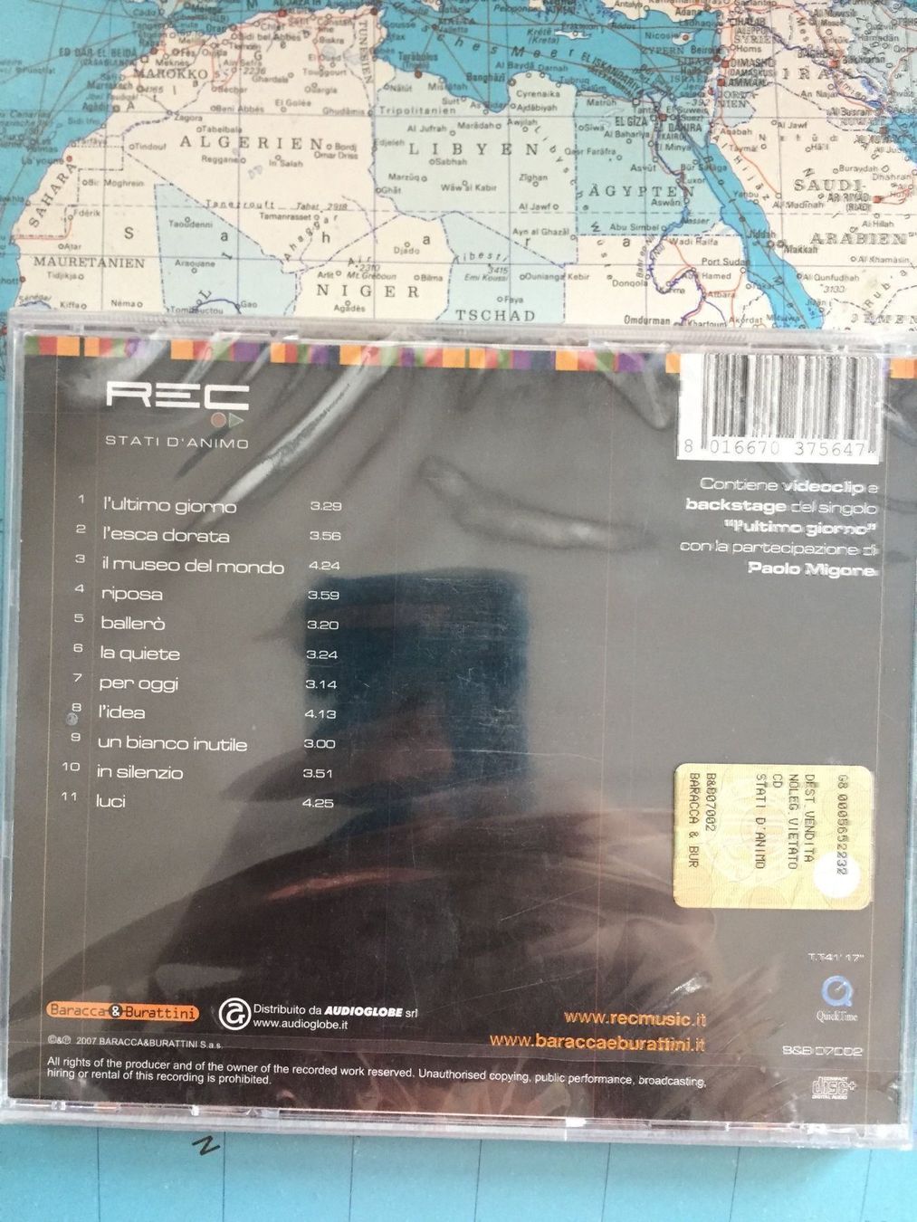 CD: REC - Stati D'Animo – Nuovo e nell'imballaggio originale da Rüti ZH venduto da alumedien 1