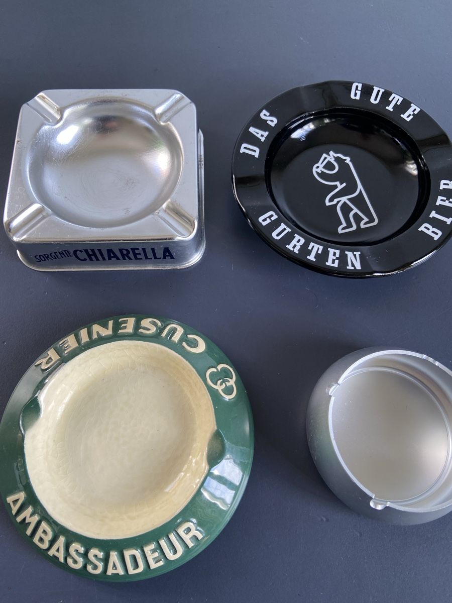 Aschenbecher: Aschenbecher 4er Set – Gebraucht aus Bern von uho_72jw 1