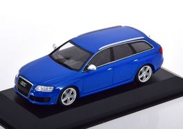 Audi RS6 Avant C6 2008-2010 blau met.    1:43 von MaXichamps