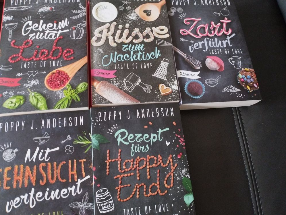 5 TB - Poppy J. Anderson - Serie Taste of Love | Kaufen auf Ricardo