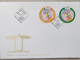 (403) FDC–Kuvert vom Jahr 2000