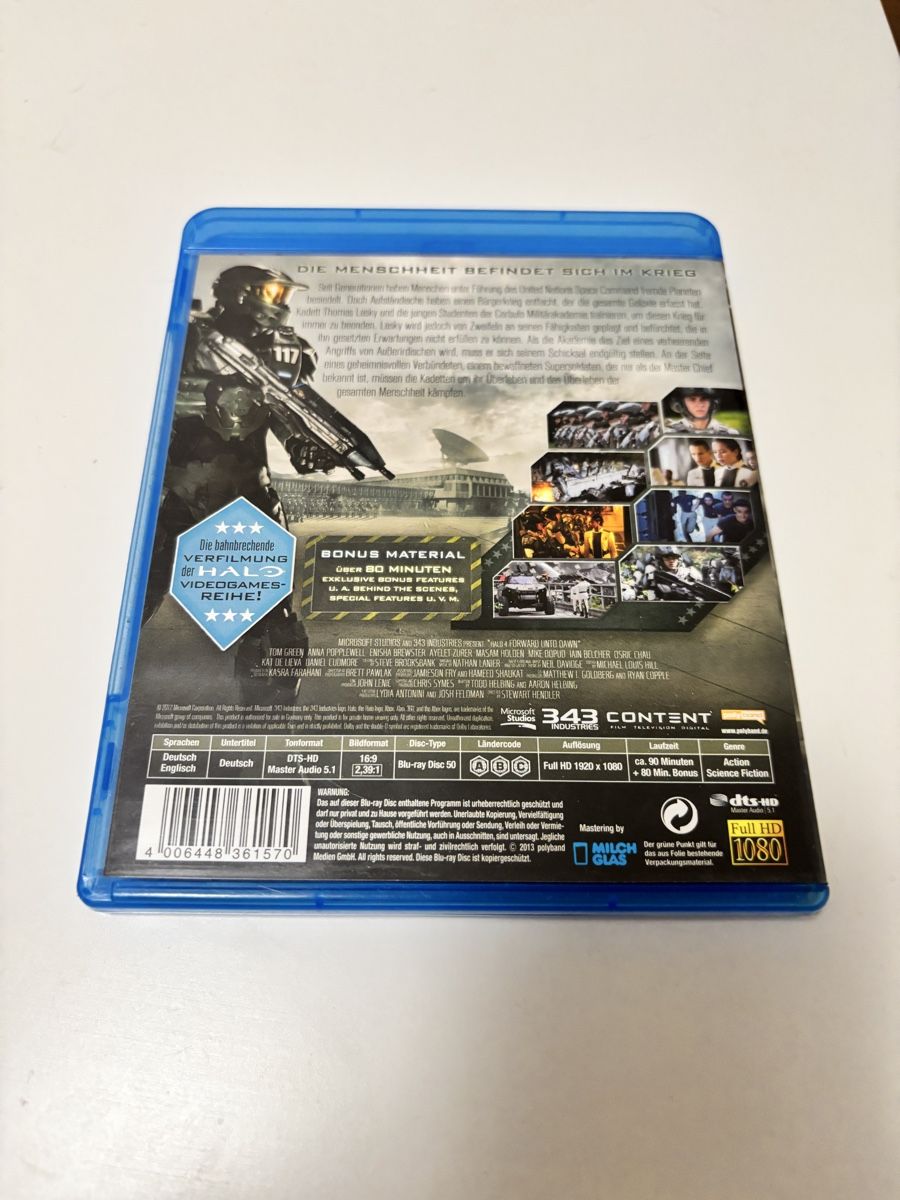 Tutti i DVDs: Halo 4: Forward Unto Dawn - Blu-ray – Usato da Luzern venduto da Armastra 1