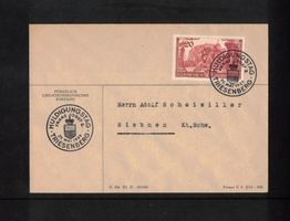 1939 Huldigungsfeier Brief nach Siebnen