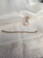 Diamant Armband, 10K Gold, Zertifikat - neuwertig!