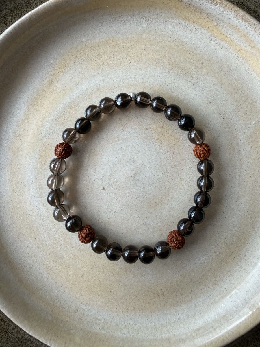 Bracciali & Braccialetti: Armband Rauchquarz – Nuovo e nell'imballaggio originale da Meilen venduto da NHirs96