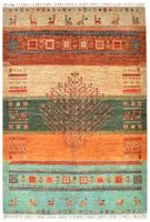 Handgeknüpfter afghanischer Khurjeen Orientteppich 216x150cm