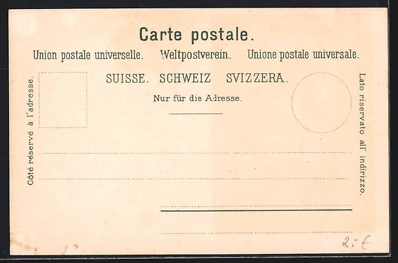 Cartoline postali: Litho Einsiedeln, Gnadenkapelle, Enzian- – Usato da Berlin venduto da bartko-reher 1