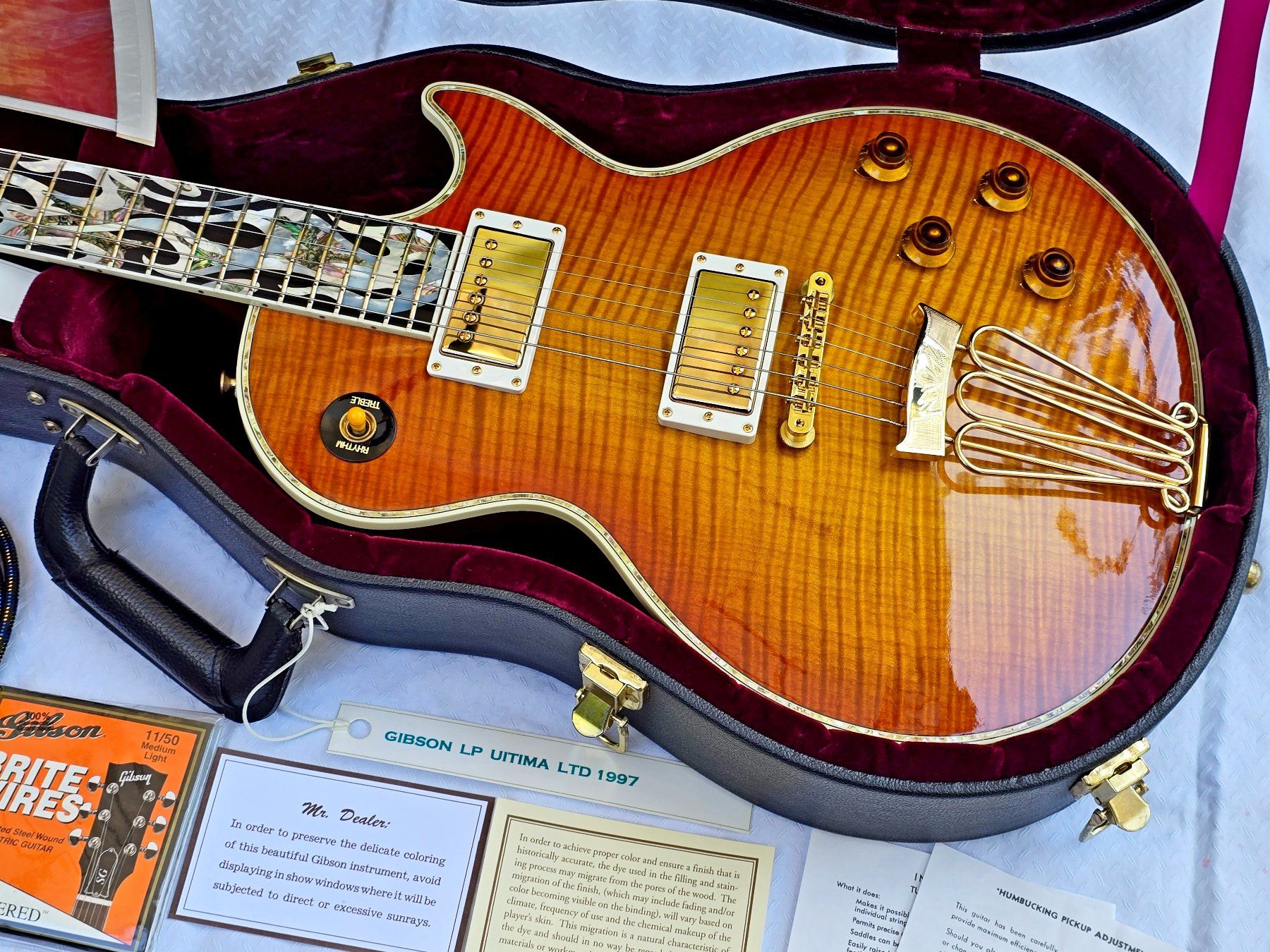 Gibson Strumenti musicali: Gibson LP Ultima Custom Shop 1997 – Usato da Basel venduto da x-hobby 4