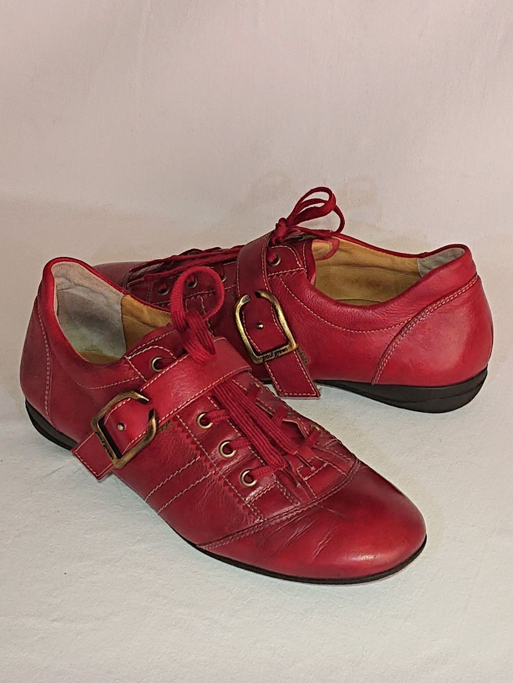 Paul Green Scarpe da donna: Sneaker low - PAUL GREEN - 38.5  - Leder - rubinrot – Usato da Thusis venduto da drd_zy9w