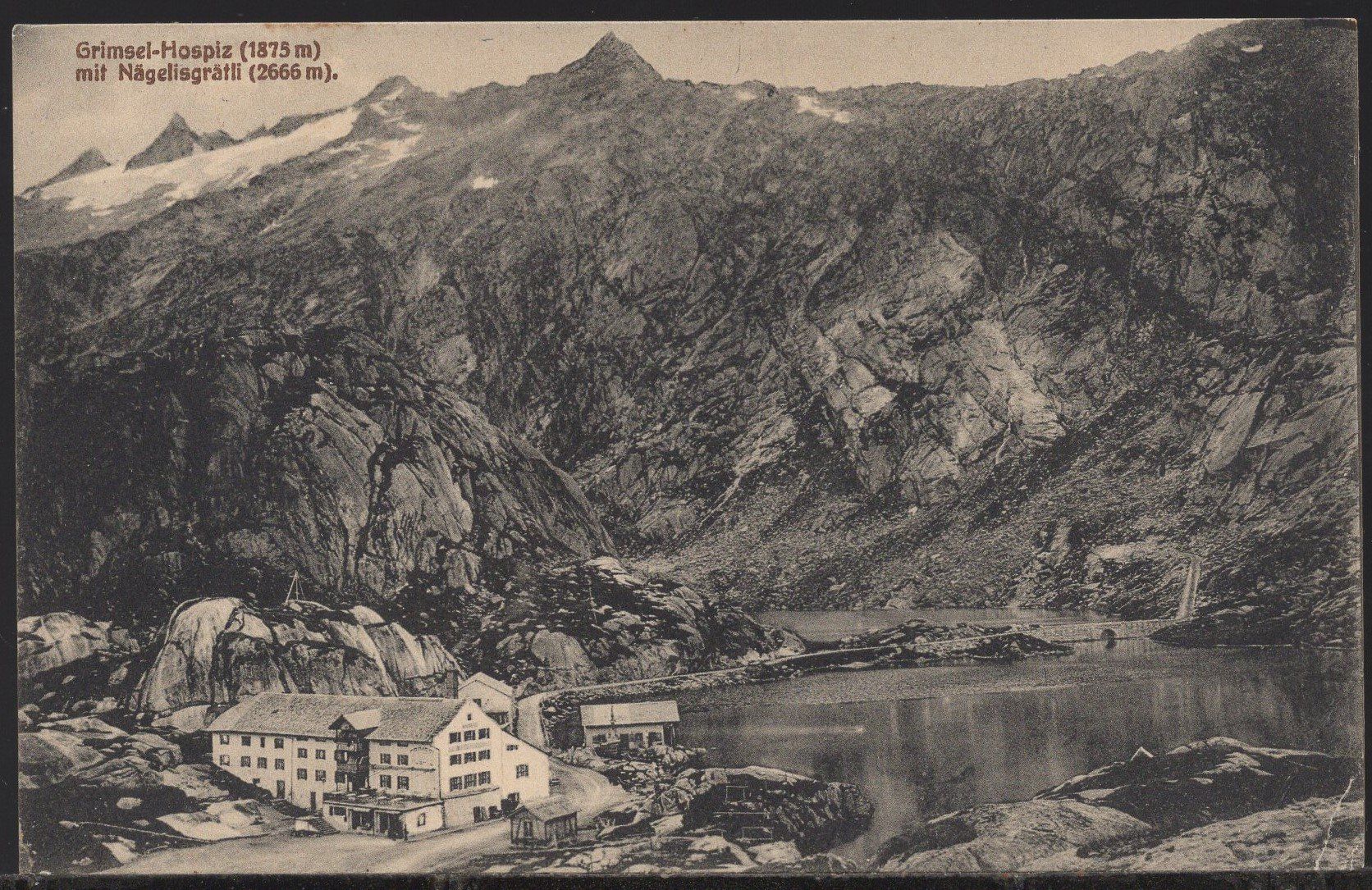 Cartoline postali: Grimsel - Hospiz   1916 – Usato da Aarau venduto da kufi44