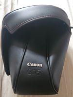 Schwarze Kameratasche Canon EOS Leder