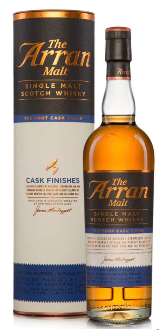 Arran Bevande alcoliche: Arran Port Cask Old Release 50% – Nuovo e nell'imballaggio originale da Nyon venduto da Vitriole