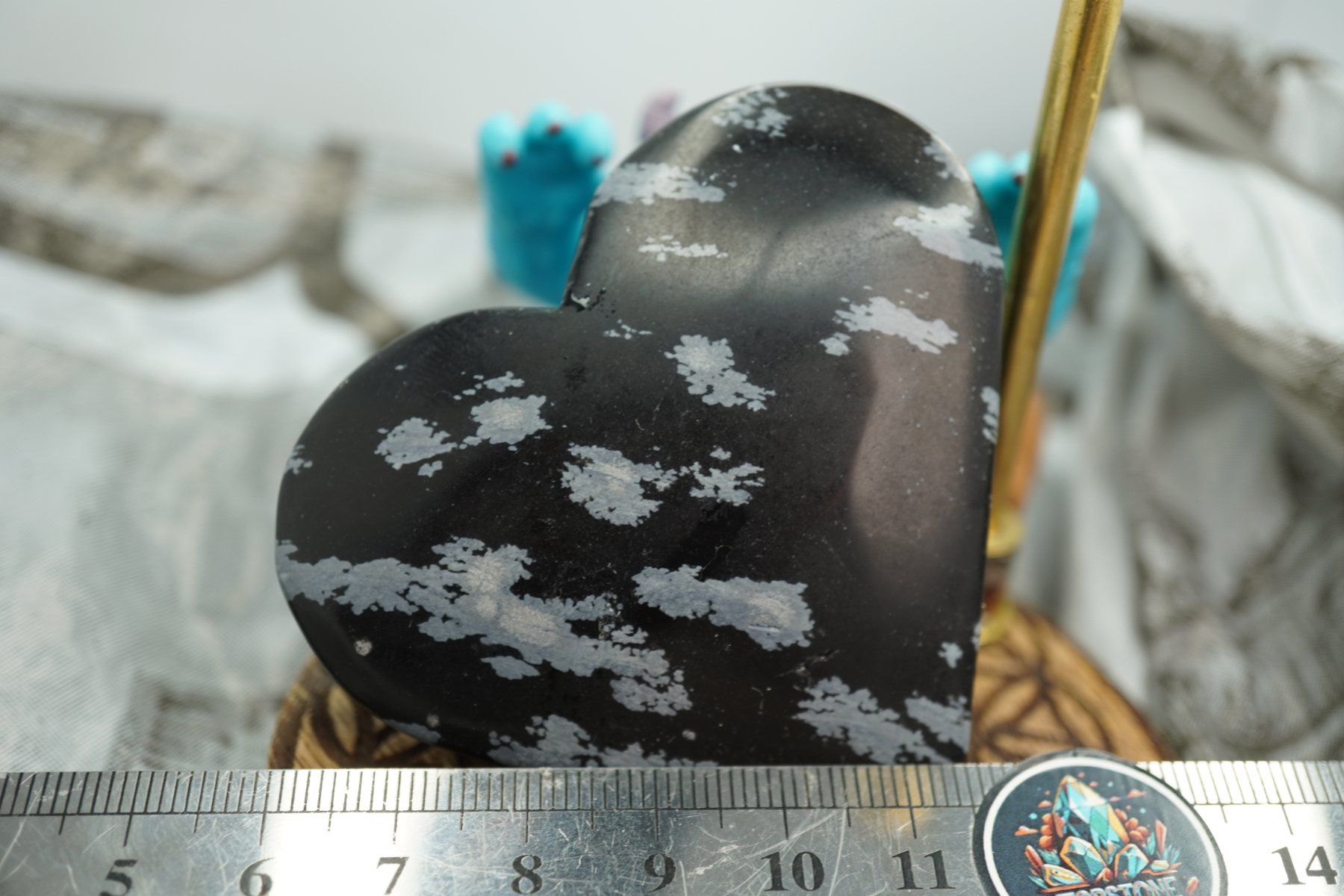 Minerali & Pietre curative: Schneeflocken Herz      7cm   Räumung  np28.- – Nuovo e nell'imballaggio originale da Eschenbach SG venduto da topstone 4