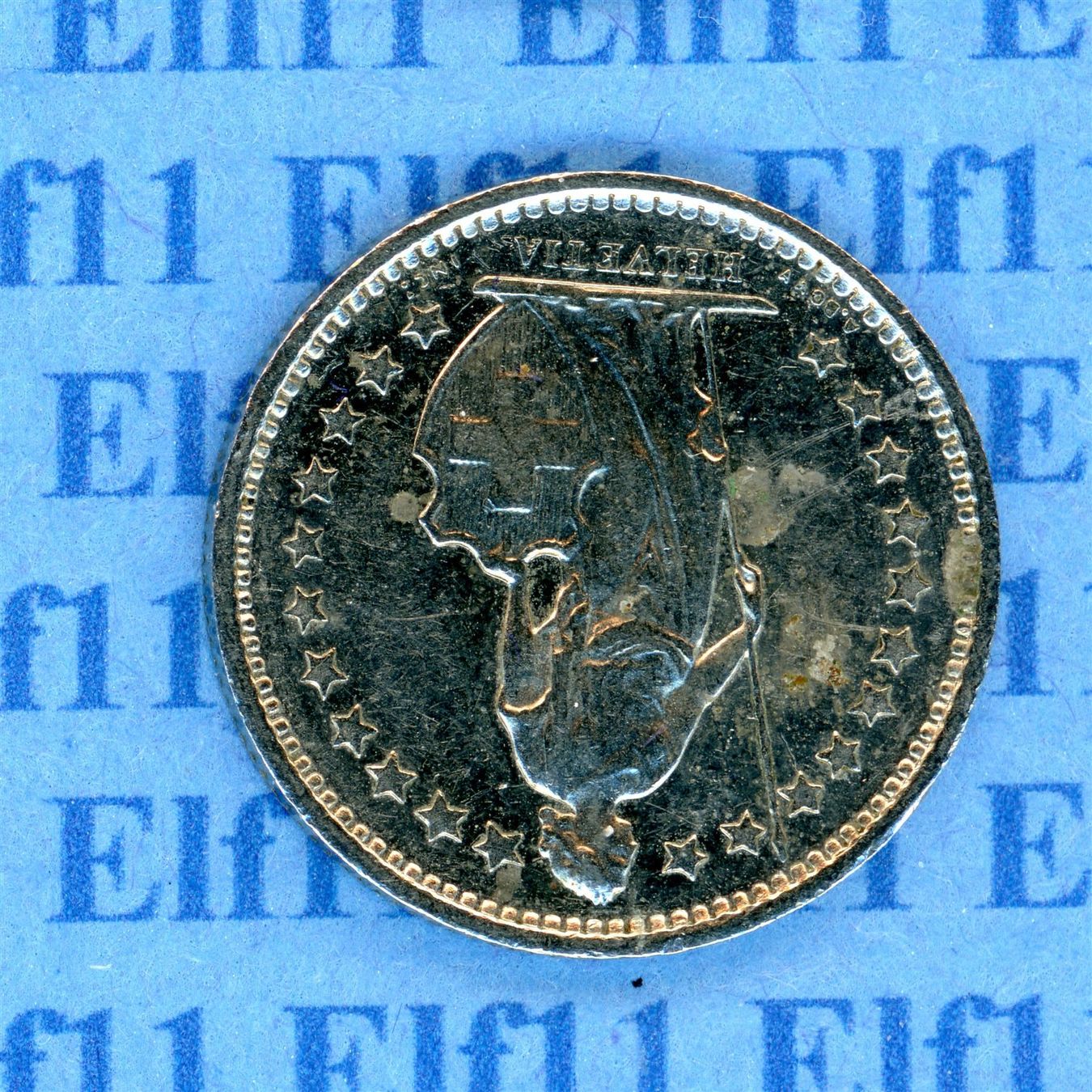 Tutti le monete: CHF___0.50 1978 -vz 50 Rappen – Usato da Widnau venduto da Elf11 1