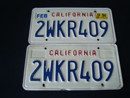 CALIFORNIA 2WKR409