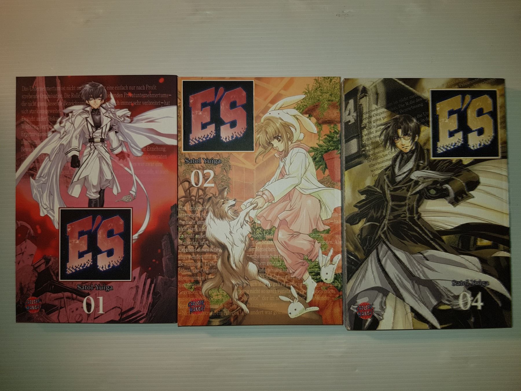 Fumetti: E's, - Manga 1, 2 und 4 – Usato da Münchenstein venduto da vitalfit