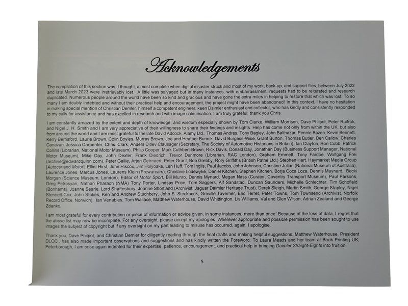Bücher: BRIAN & SMITH Daimler Straight - Eights Buch – Gebraucht aus Männedorf von Restwert_Maennedorf 1