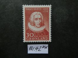 Grönland Nr. 42 postfrisch