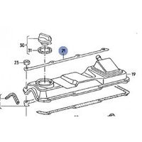 Paar Klemmleiste für Ventildeckel Golf 1 / 2 usw