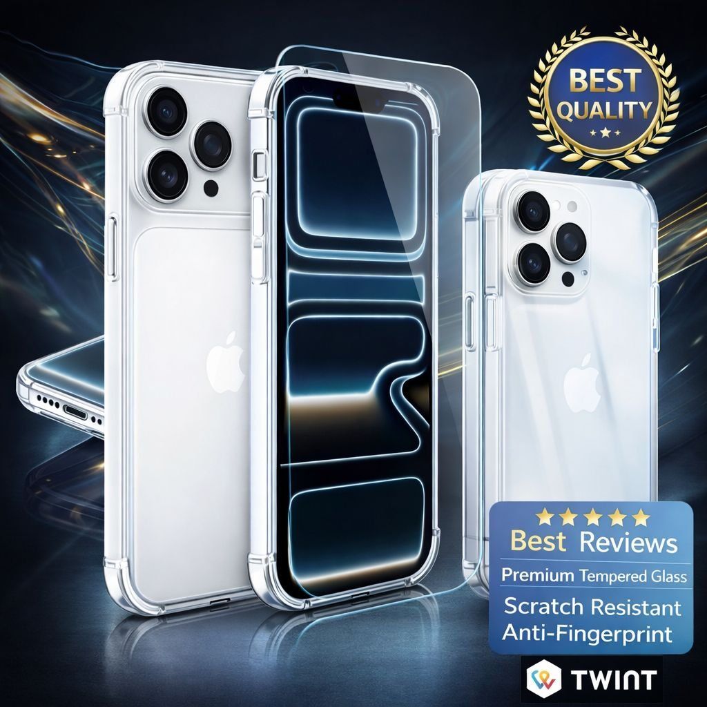 Covers & Schutzfolien: iPhone 17 Air Hybrid-Hardcase Hülle mit Panzerglas – Neu und originalverpackt aus Luzern von Waince786 1