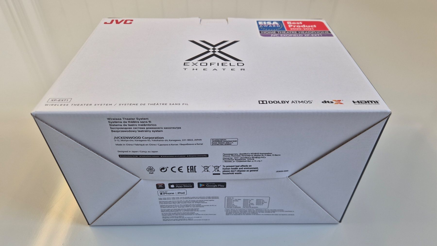 JVC Cuffie: JVC Dolby Surround Kopfhörer (XP-EXT1) – Usato da Belp venduto da knackpot 8