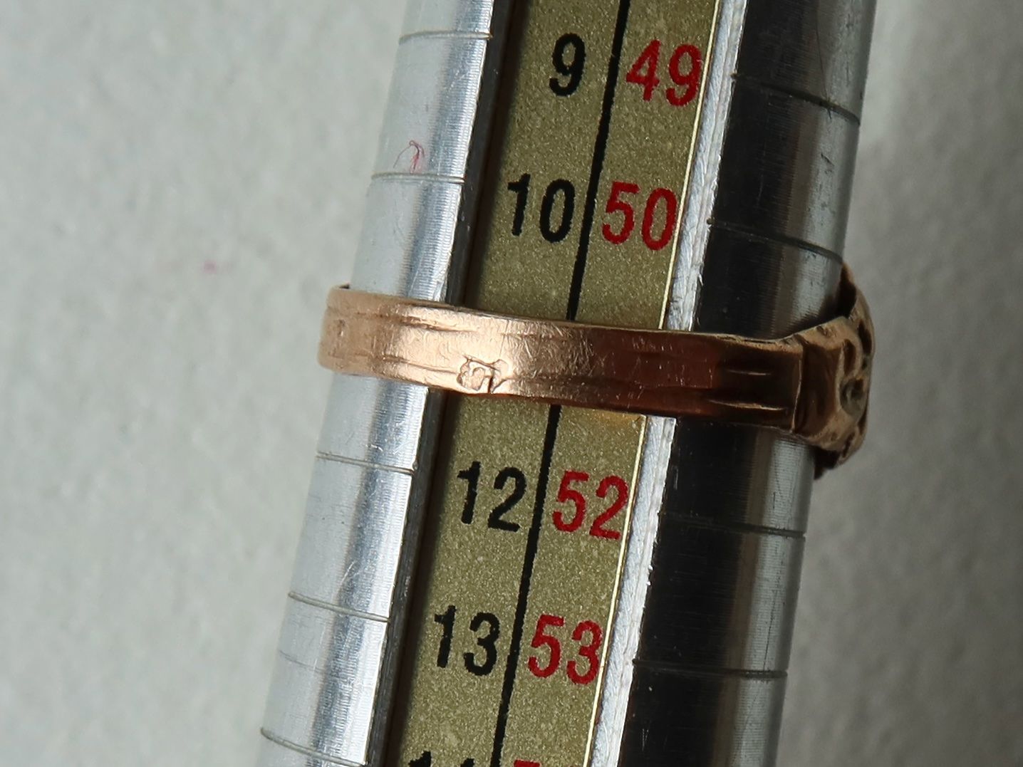 Anelli: Antiker Ring aus 9 Karat Gold – Usato da Meilen venduto da RosieZurich 6
