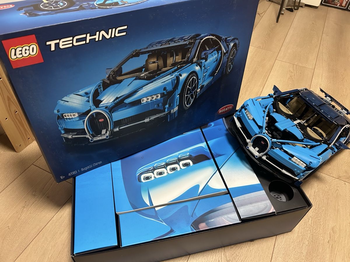 Lego Baukästen: Lego Technic Bugatti Chiron 42083 mit Box – Gebraucht aus Wegenstetten von Sportcrispy 2