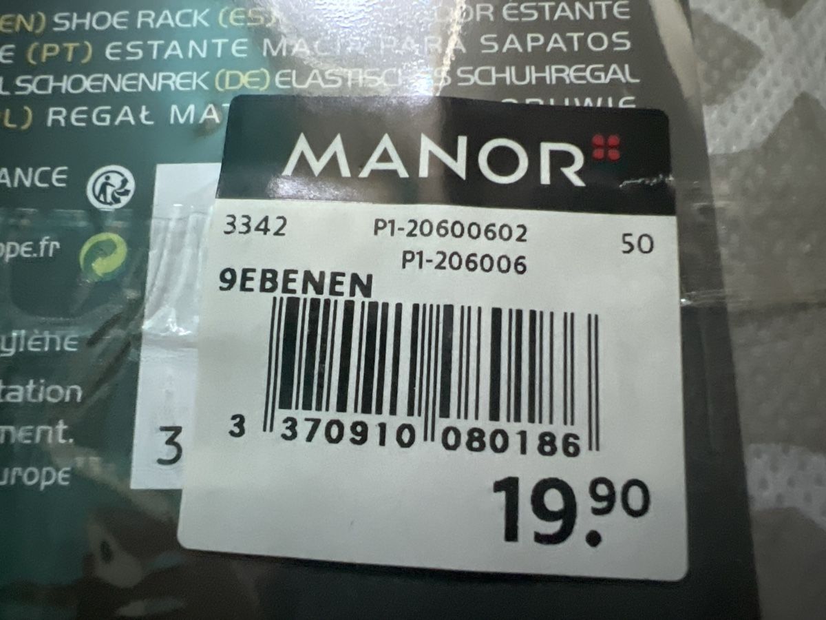 Scaffali: Schuhe Stoff Regal – Nuovo e nell'imballaggio originale da HORGEN venduto da vladibarca10 3