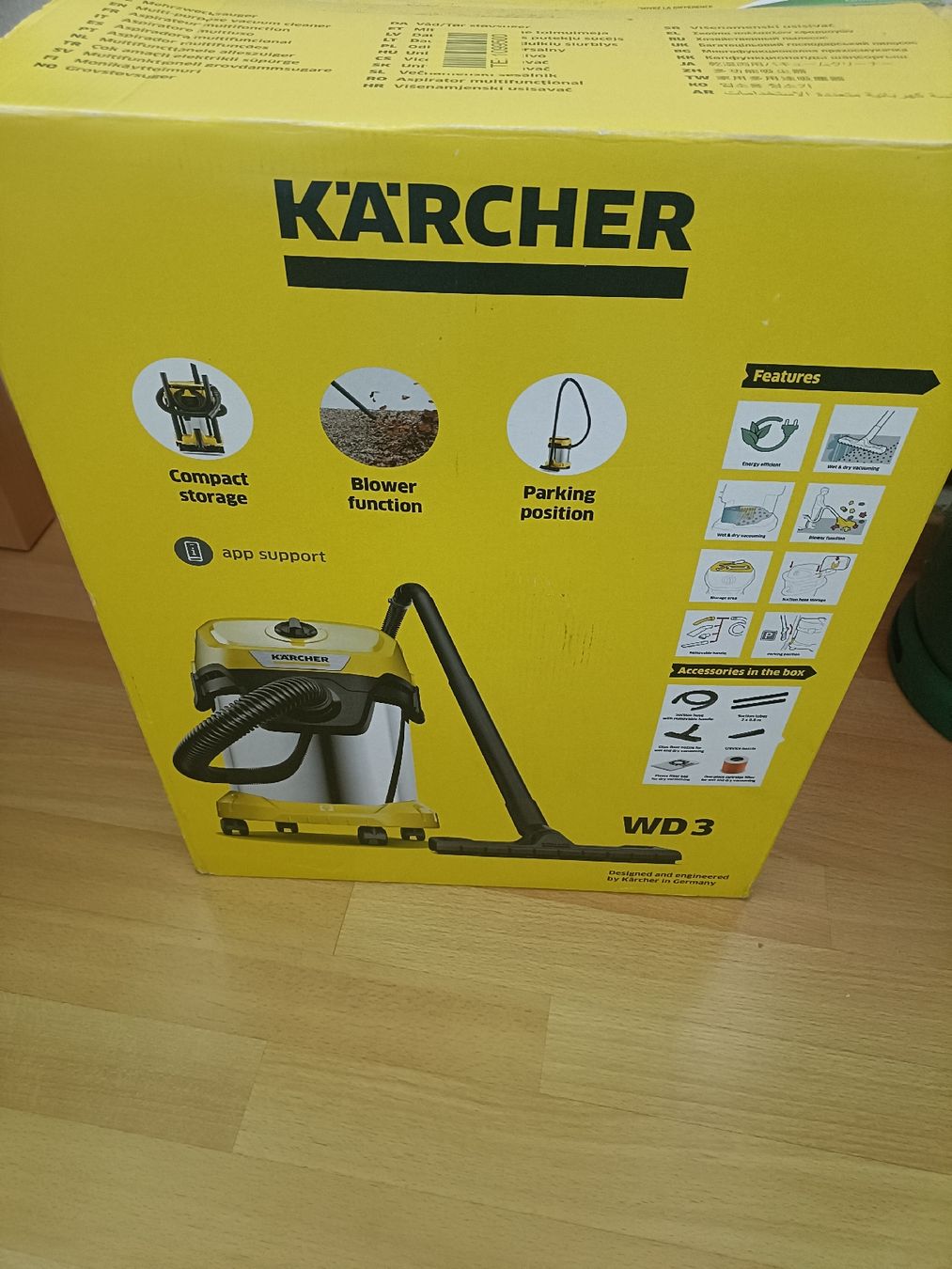 Kärcher Staubsauger & Zubehör: KARCHER WD3 neu – Neu und originalverpackt aus Domat ems von Marika2213